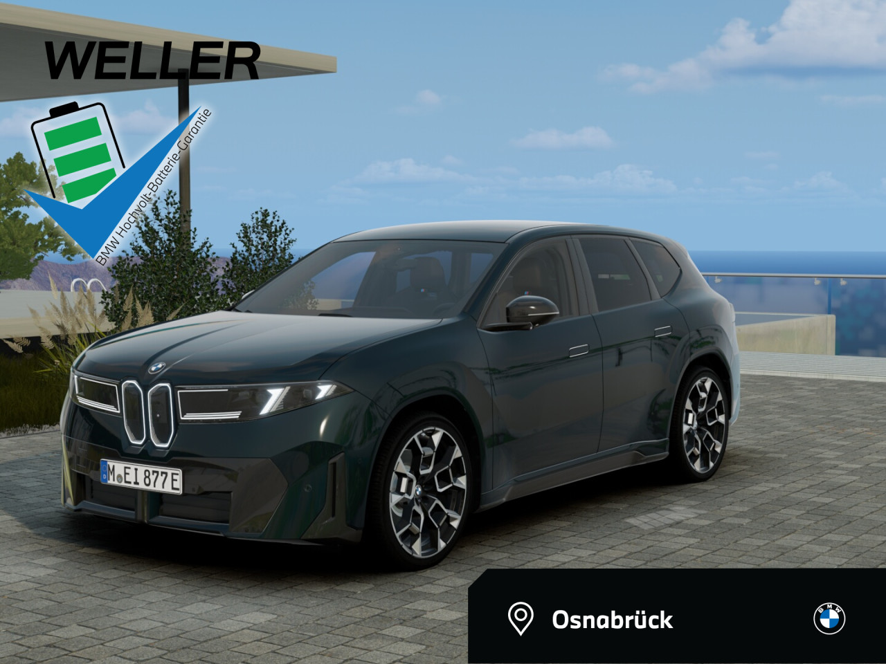 iX3 40 Sportpaket Bluetooth HUD Vollleder Klima el. Fenster