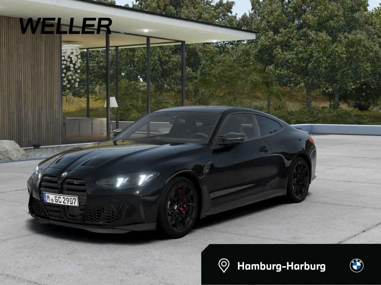 M4 Competition M xDrive DrivAssProf Hifi LED Bluetooth HUD Navi Vollleder Klima PDC el. Fenster