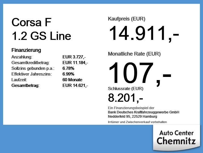 F 1.2 GS Line LED/KlimaA/SHZ/LHZ/PDC/Kamera 5