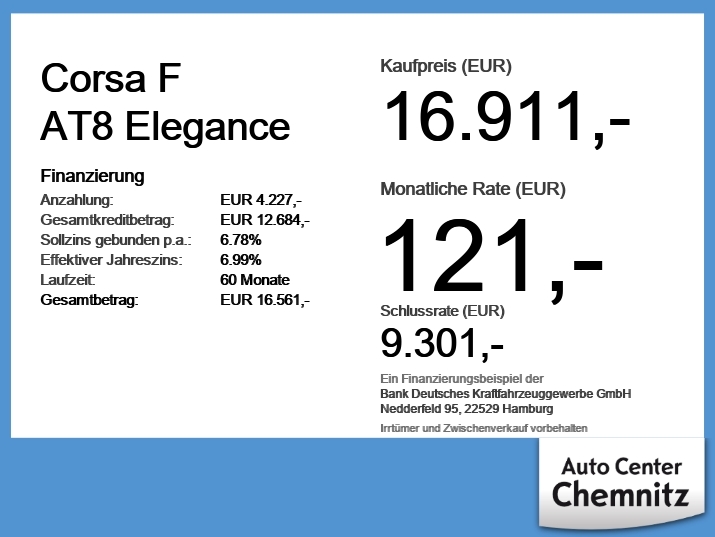 F AT8 Elegance LED/KlimaA/SHZ/PDC/Kamera 5